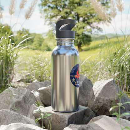 20oz Bluestray Stainless Steel Water Bottle with Straw — Adventure Campfire Logo