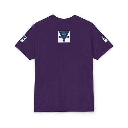 Bluestray Cat Graphic T-Shirt — Retro Star Logo Tee