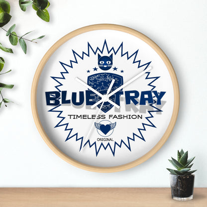 Bluestray Timeless Fashion Wall Clock — Modern Logo Decorative Clock