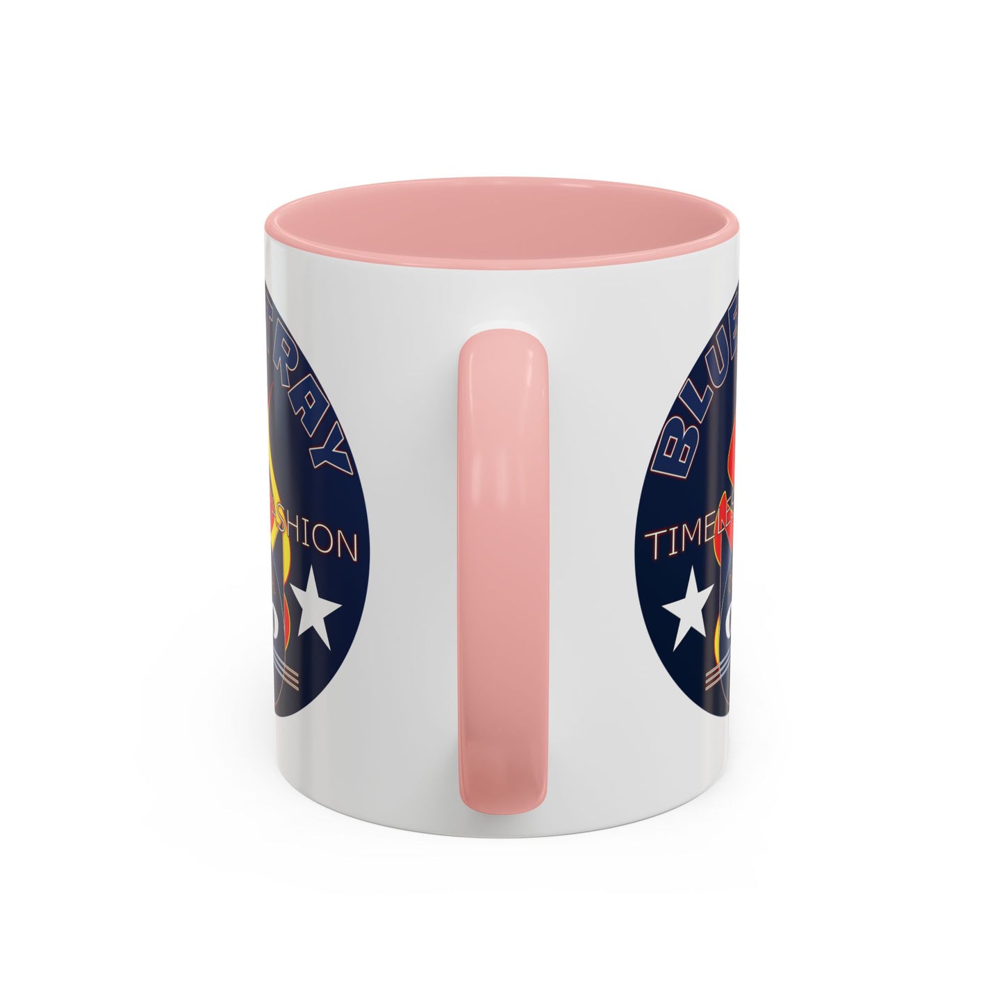 Bluestray Timeless Fashion Accent Coffee Mug — Retro Cat Logo 11/15oz