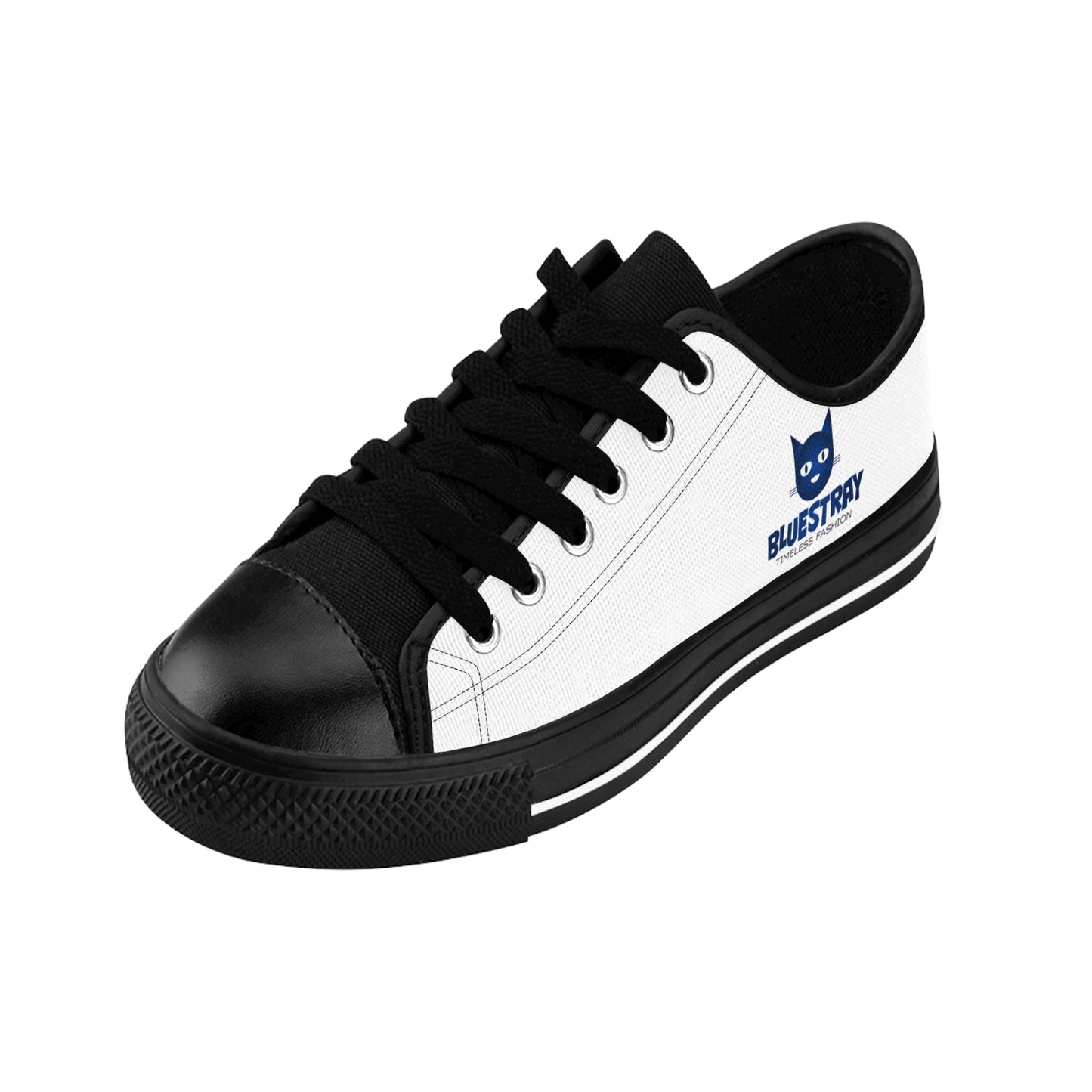 Men's Sneakers — Bluestray Logo Low-Top Canvas Shoes