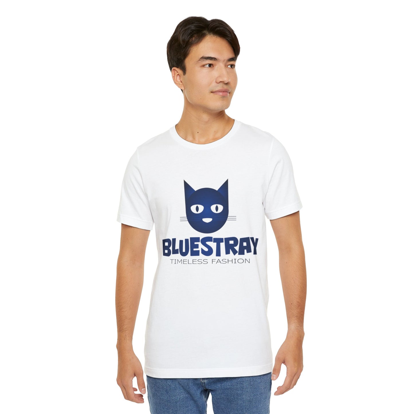 Bluestray Cat Logo T-Shirt — Timeless Fashion Graphic Tee