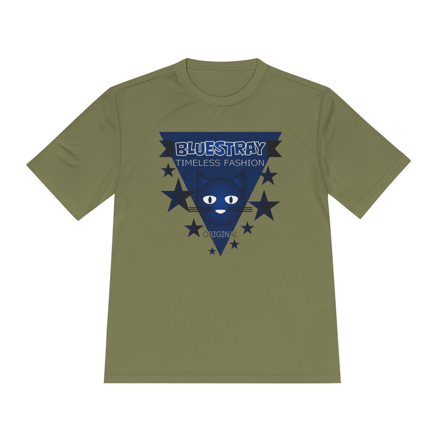 Bluestray Timeless Fashion Tee — Retro Triangle Star Graphic