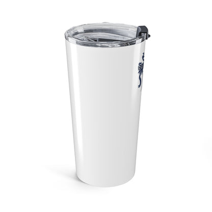 Bluestray Crest 20oz Tumbler — Insulated Travel Cup with Navy Cat Crest