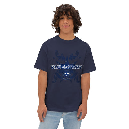 Bluestray Crab Graphic Tee — Oversized Boxy T‑Shirt