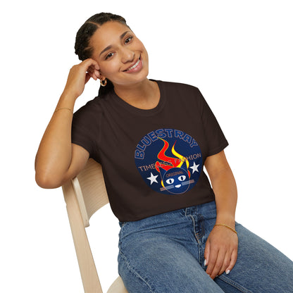 T-Shirt — Bluestary Timeless Fashion Graphic Tee (Flame Logo)