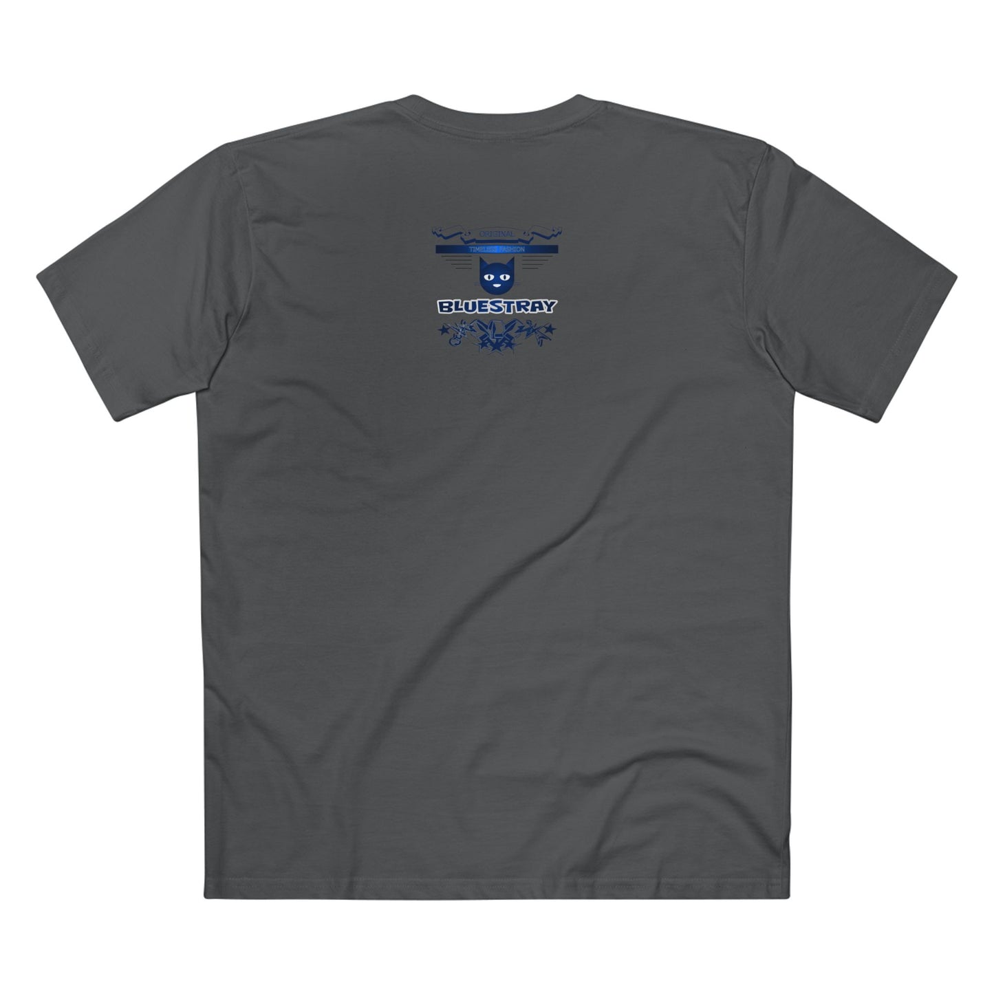 Bluestray Graphic Tee — Retro Cat Logo T-Shirt