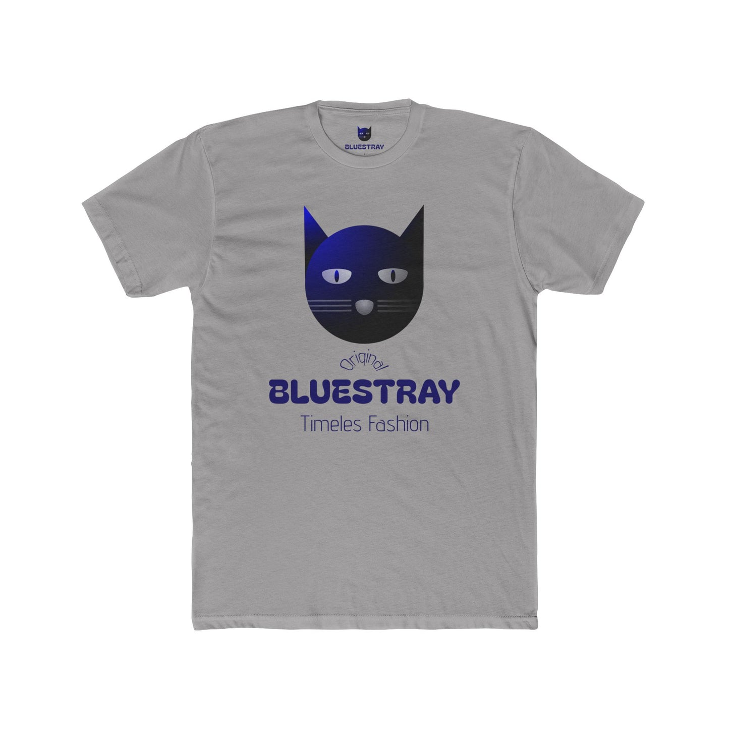 Bluestray Cat Graphic Tee — Timeless Fashion Cotton T‑Shirt