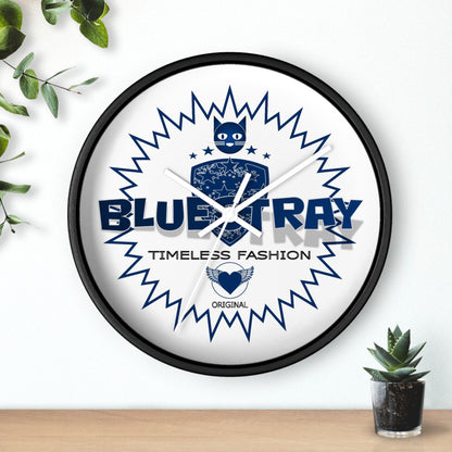 Bluestray Timeless Fashion Wall Clock — Modern Logo Decorative Clock