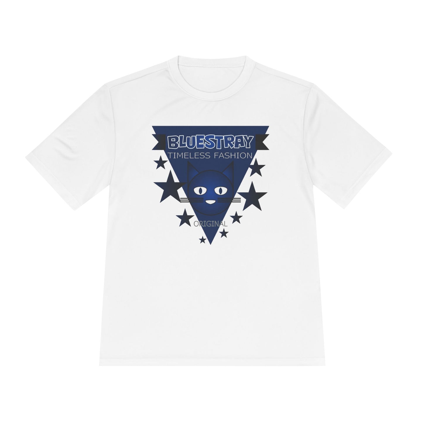 Bluestray Timeless Fashion Tee — Retro Triangle Star Graphic
