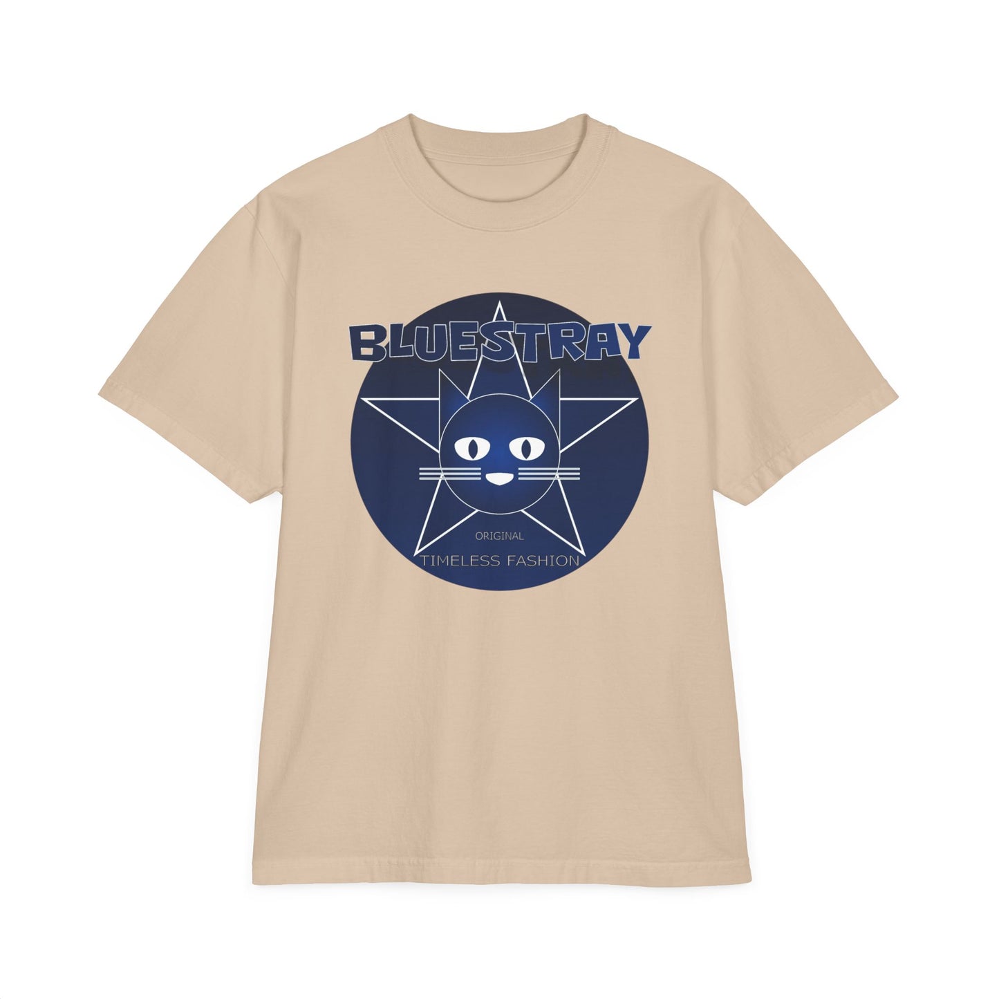 Bluestray Star Cat T-Shirt — Retro Graphic Tee