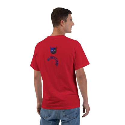 Bluestray Cat Graphic T-Shirt — 'BluesTown' Fashion Tee