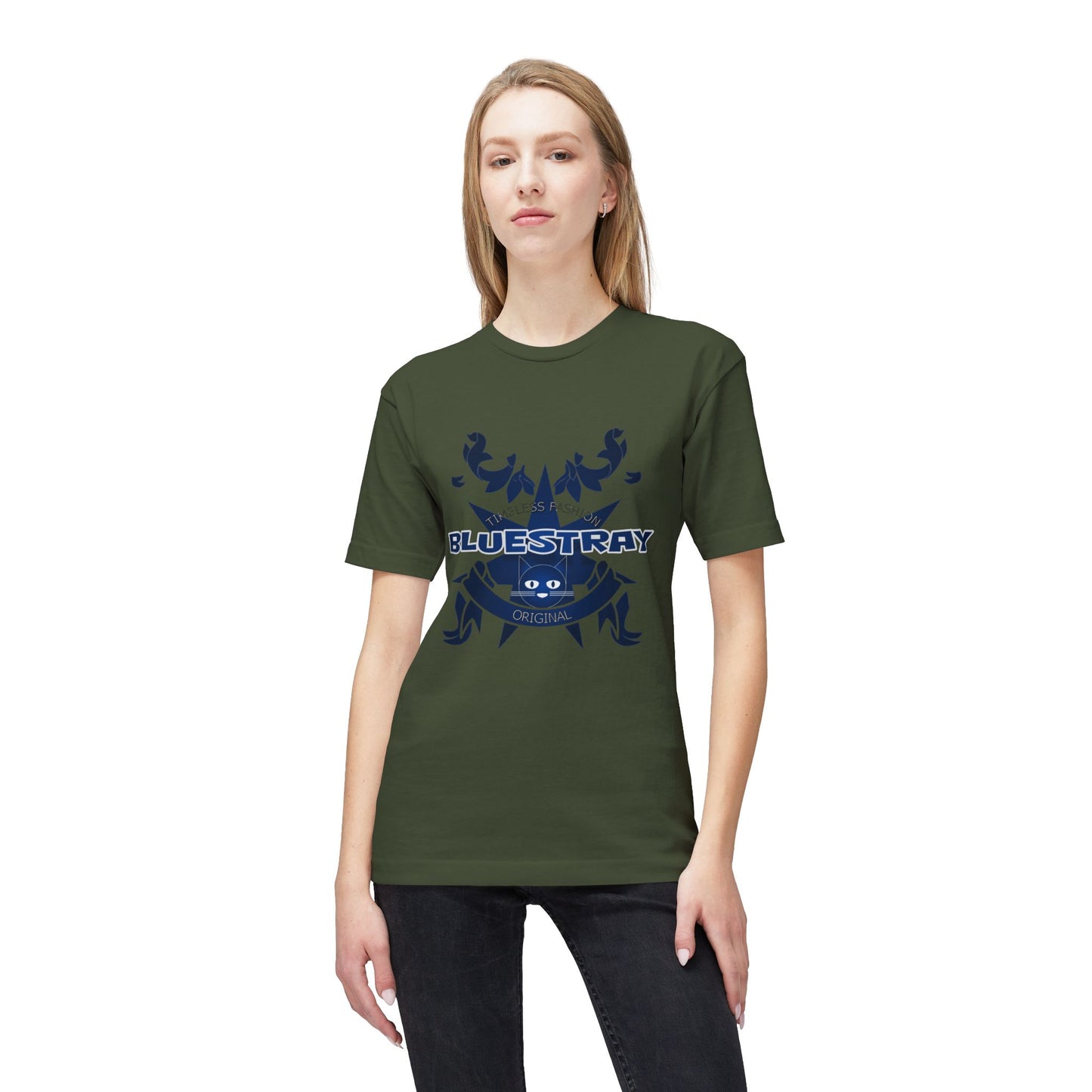 Bluestray Crab Logo T-Shirt — Nautical Beach Casual Tee