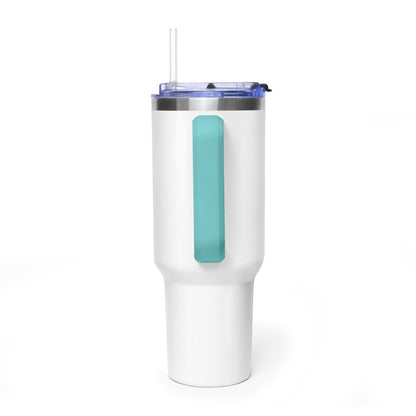 40oz Vacuum Tumbler — Bluestray Cat Logo Insulated Travel Mug