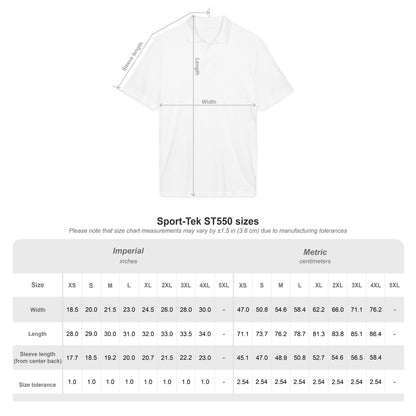 Embroidered Bluestray Cat Patch Polo Shirt — Cute Cat Logo Performance Golf Polo