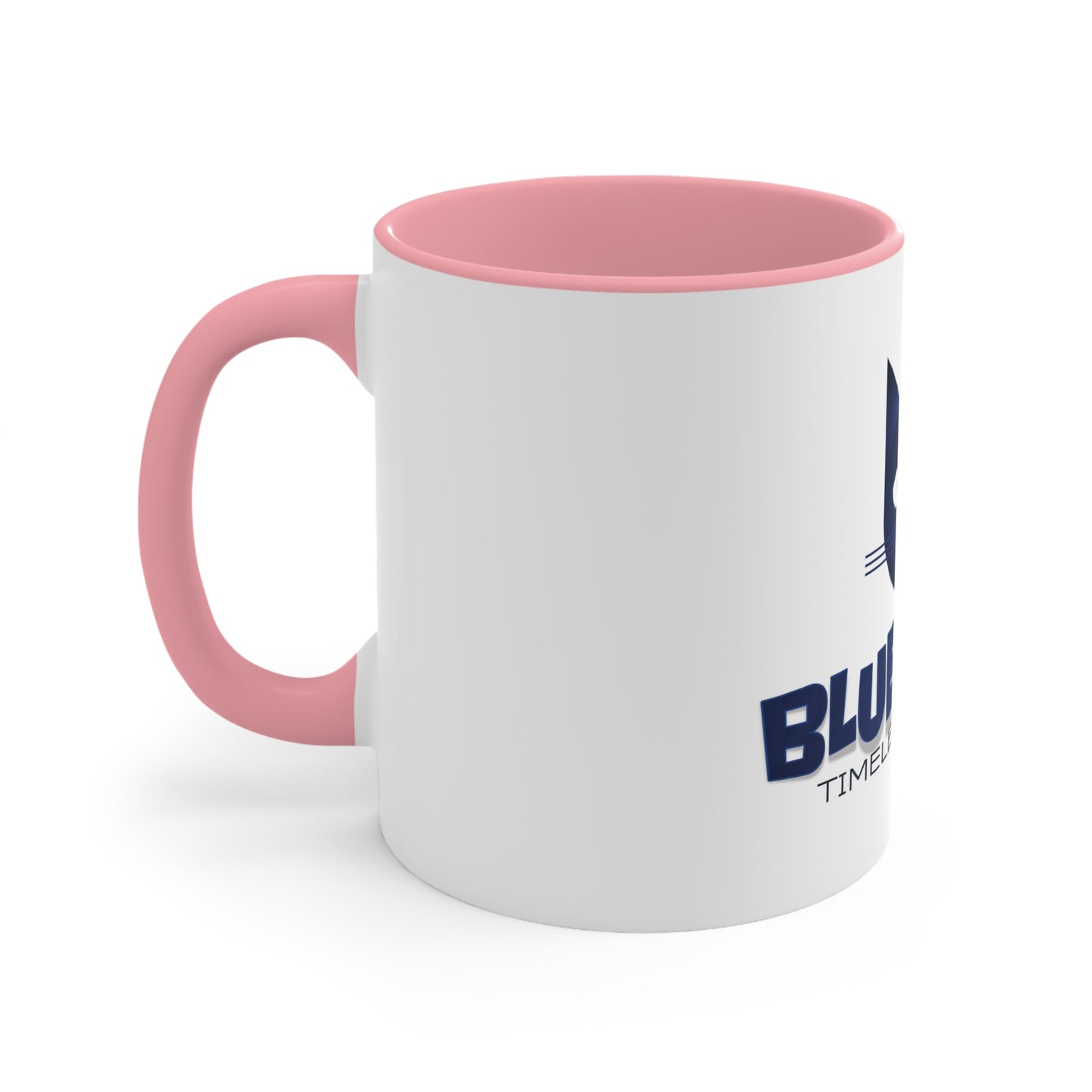 Accent Mug — Bluestray Cat Logo Coffee Cup