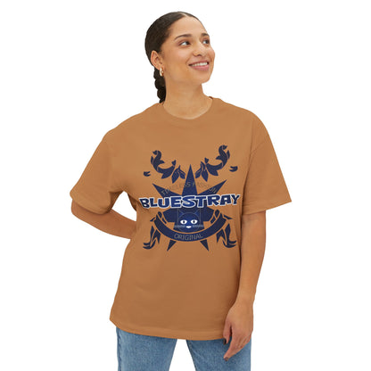 Bluestray Crab Graphic Tee — Oversized Boxy T‑Shirt