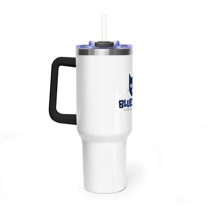 40oz Vacuum Tumbler — Bluestray Cat Logo Insulated Travel Mug