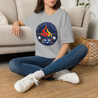 T-Shirt — Bluestary Timeless Fashion Graphic Tee (Flame Logo)
