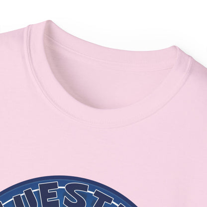 Bluestray Cat T‑Shirt — Blue Star Graphic Tee