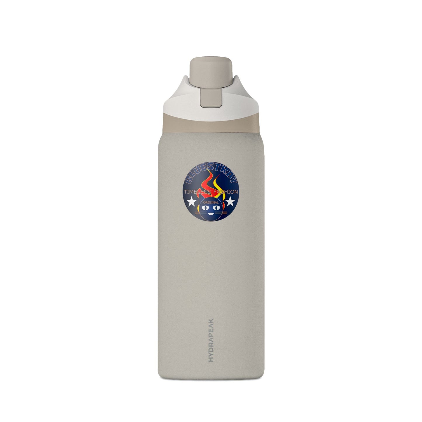 Bluestray Oasis 32oz Insulated Water Bottle — Double-Wall Vacuum Sports Flask with Logo