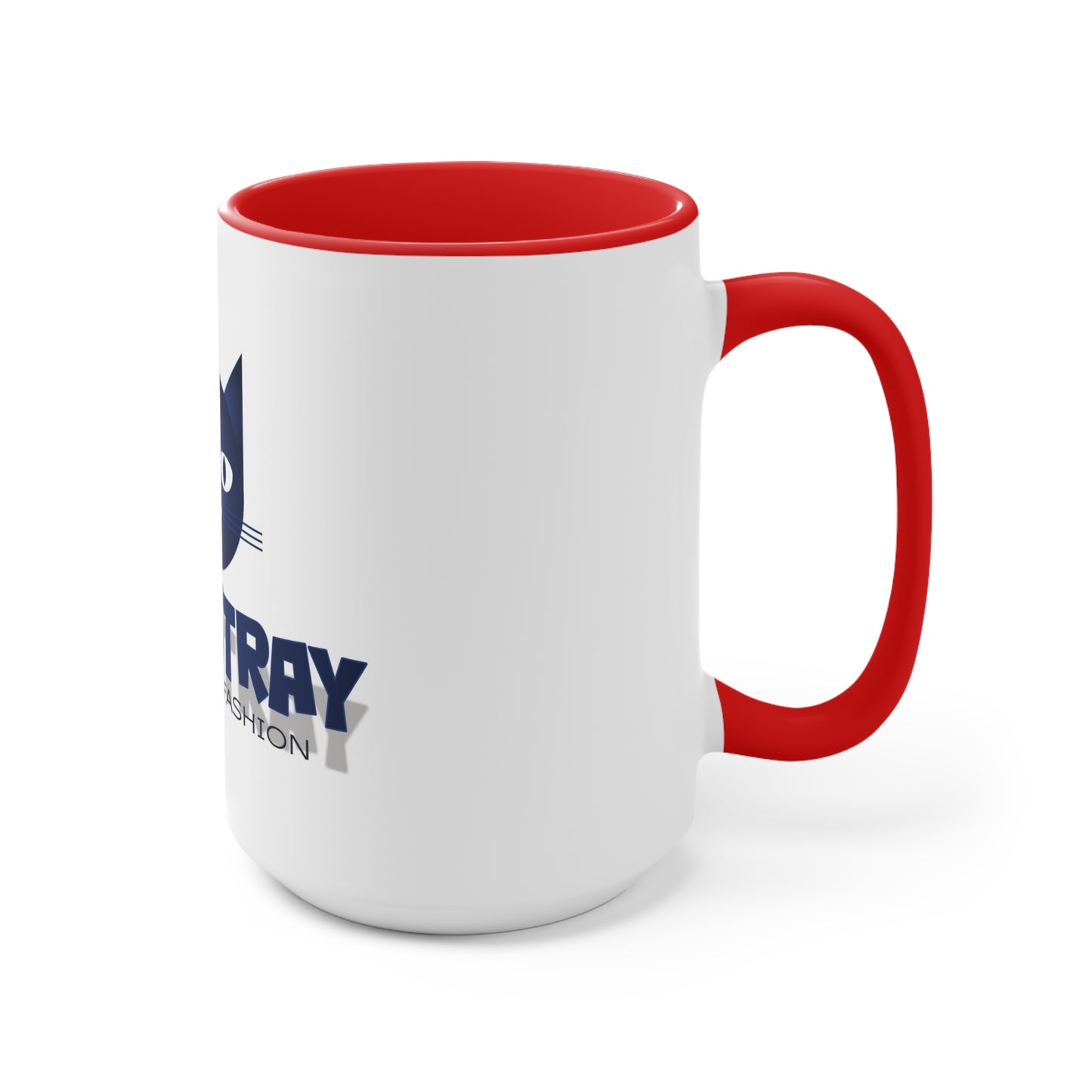 Accent Mug — Bluestray Cat Logo Coffee Cup