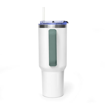 40oz Vacuum Tumbler — Bluestray Cat Logo Insulated Travel Mug