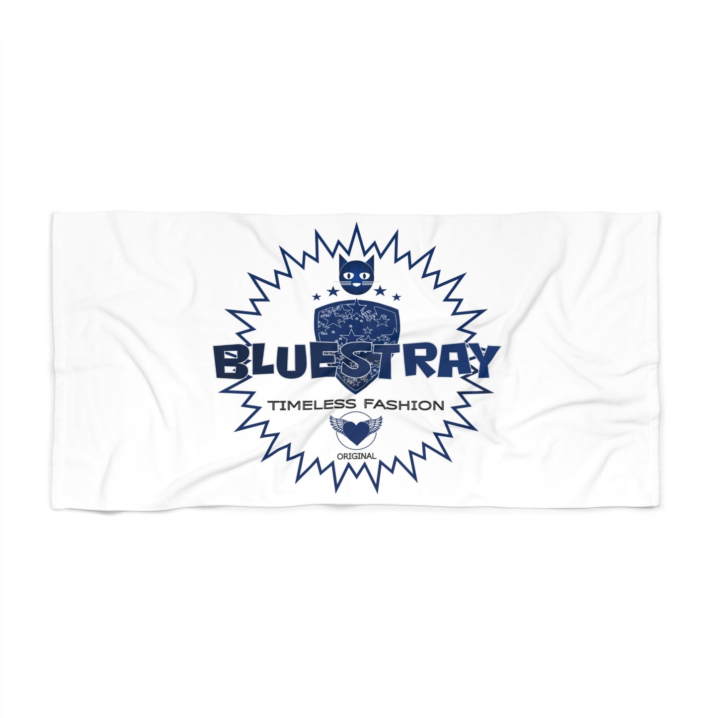 Bluestray 'Timeless Fashion' Beach Towel — Nautical Retro Logo