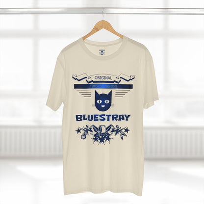Bluestray Graphic Tee — Retro Cat Logo T-Shirt