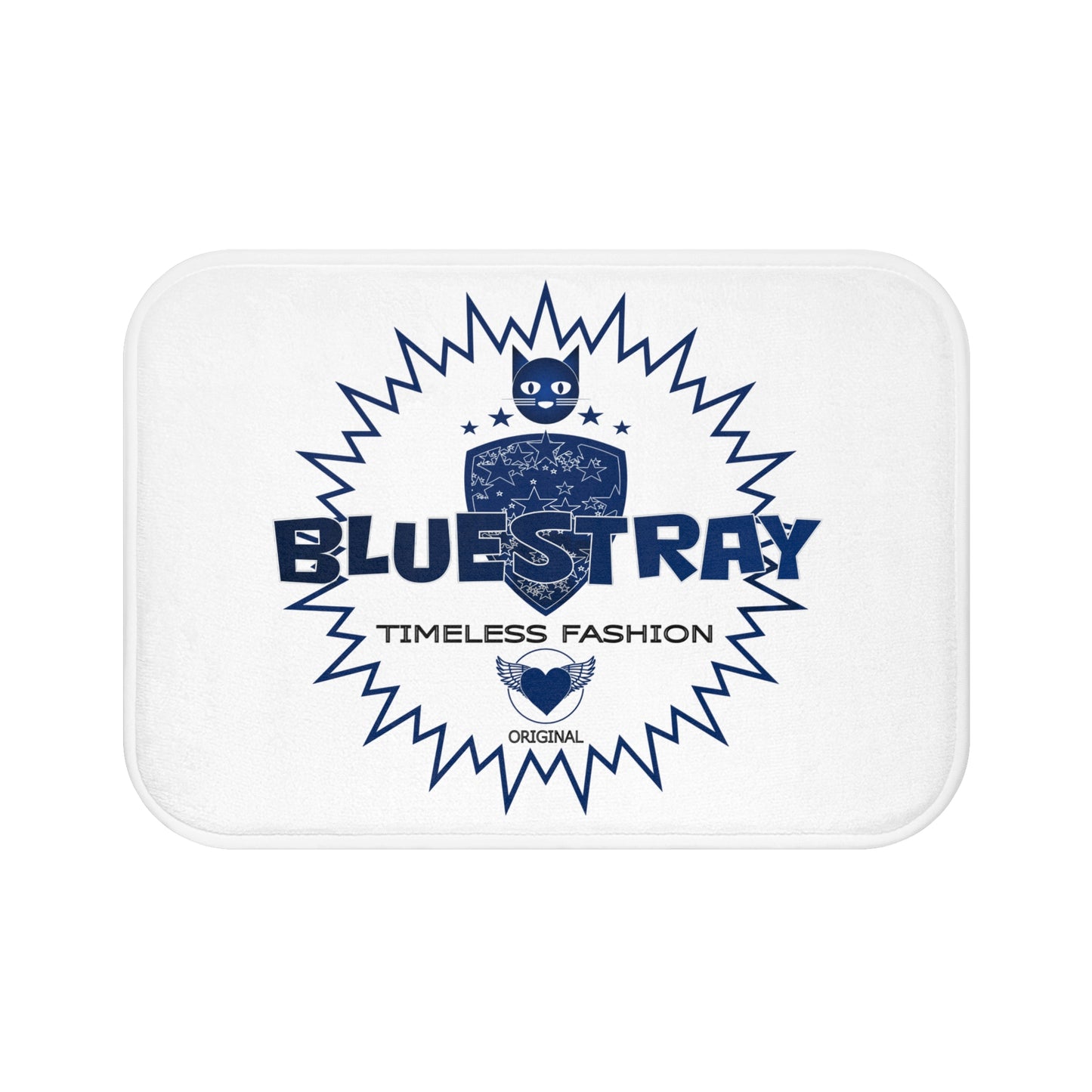 Bath Mat — Bluestray Timeless Fashion Logo Accent Rug