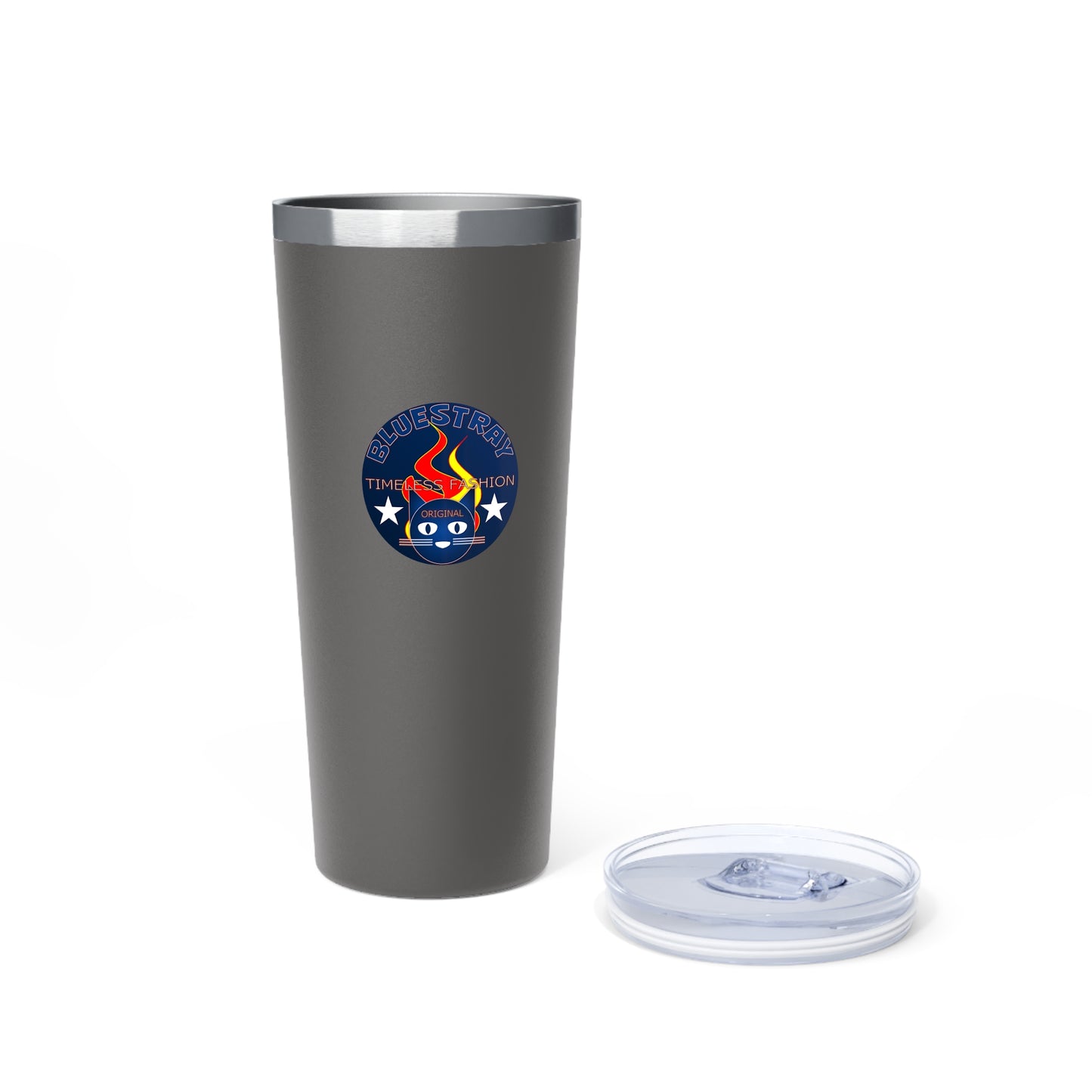 22oz Insulated Tumbler — Bluestray Mascot “Firestation” Team Logo