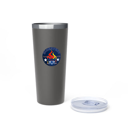 22oz Insulated Tumbler — Bluestray Mascot “Firestation” Team Logo