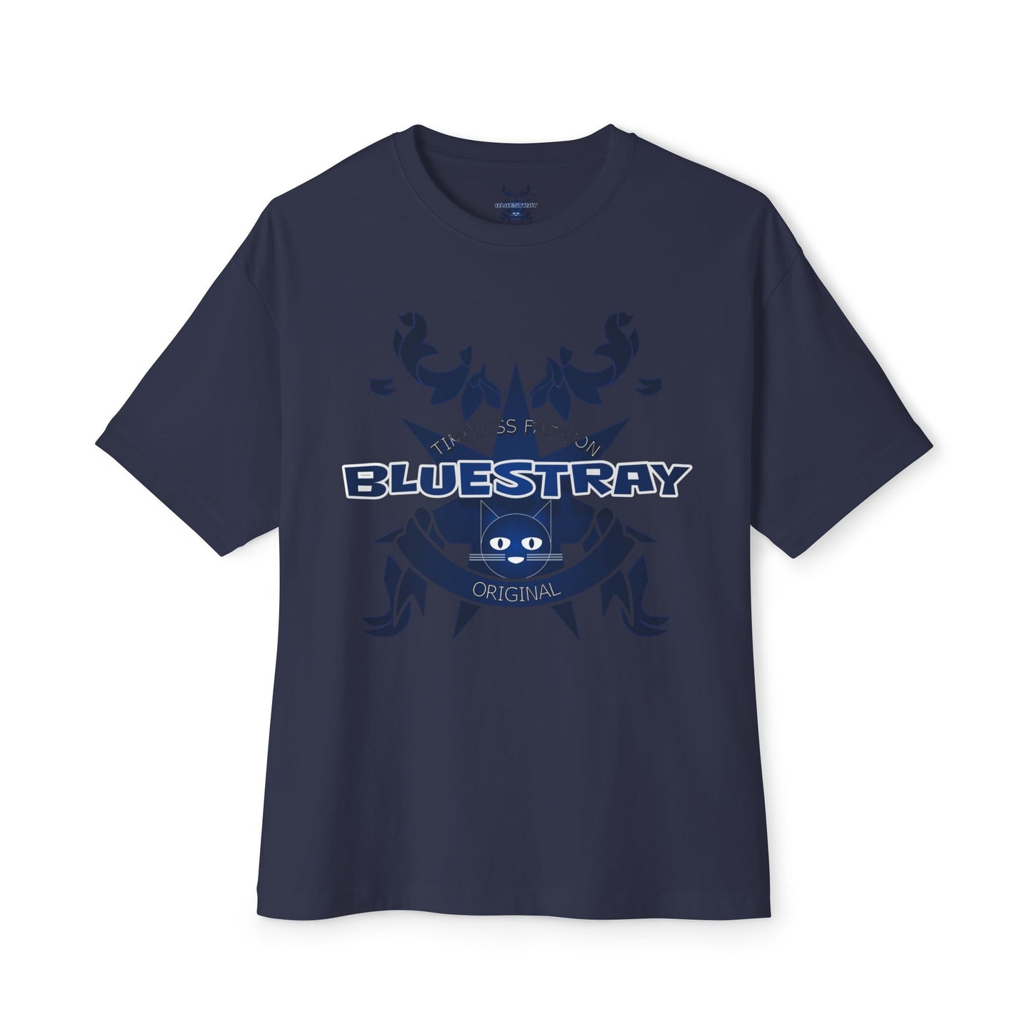 Bluestray Crab Graphic Tee — Oversized Boxy T‑Shirt