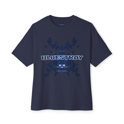 Bluestray Crab Graphic Tee — Oversized Boxy T‑Shirt