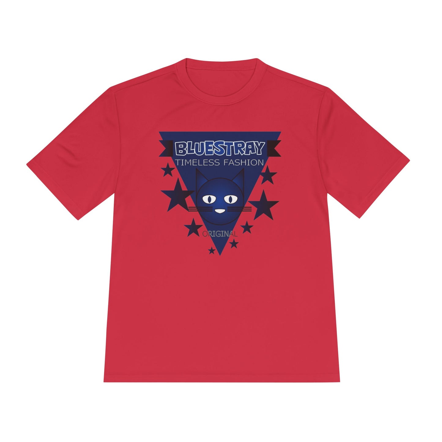 Bluestray Timeless Fashion Tee — Retro Triangle Star Graphic