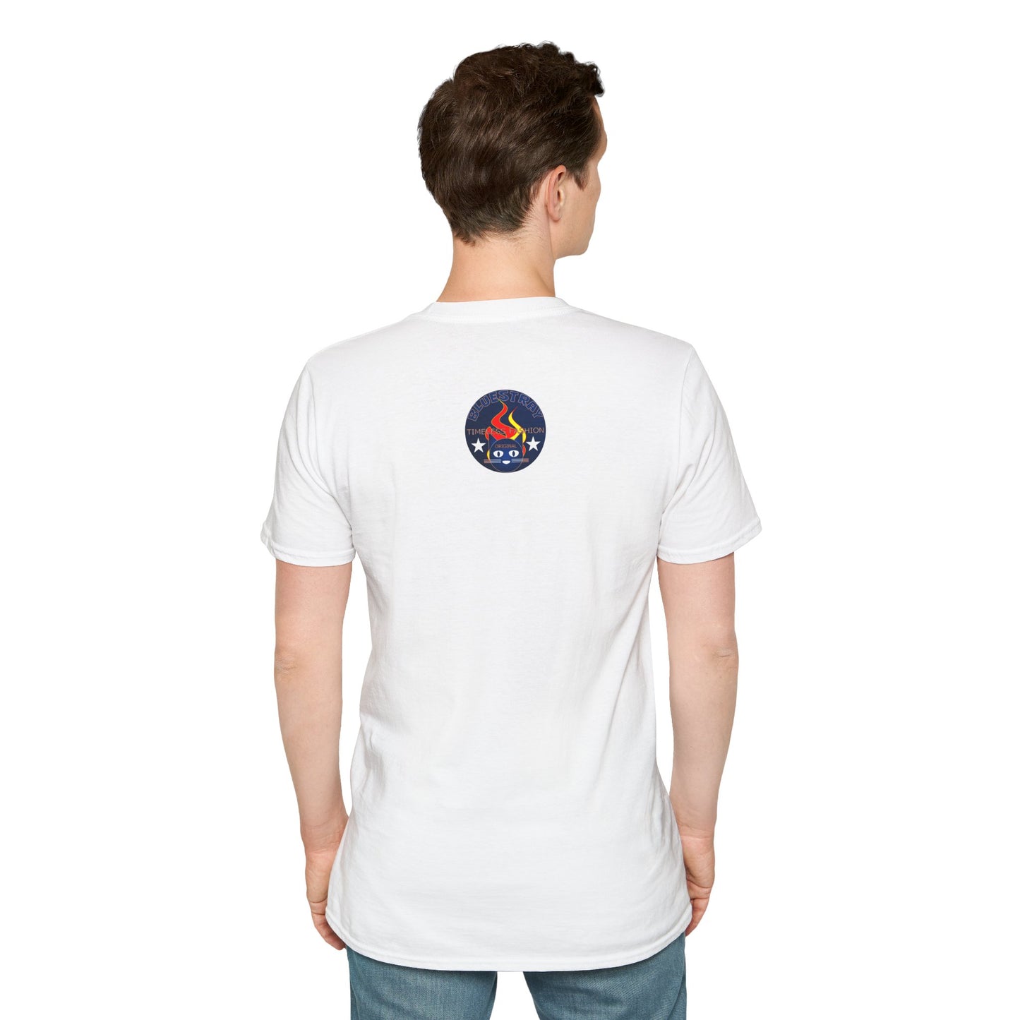 T-Shirt — Bluestary Timeless Fashion Graphic Tee (Flame Logo)