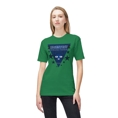 Bluestray Triangle Graphic T-Shirt — Timeless Fashion Cat Eyes Design