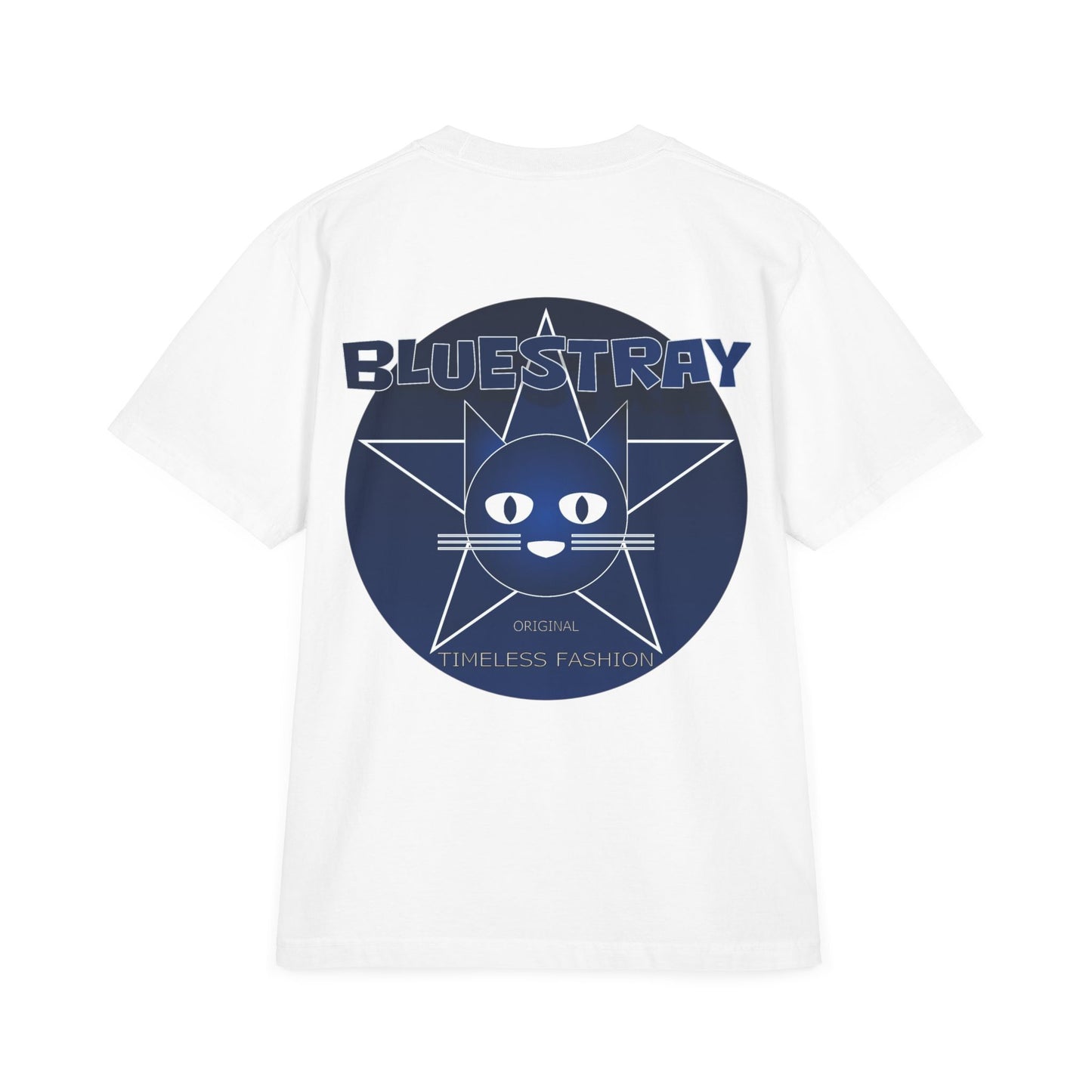 Bluestray Star Cat T-Shirt — Retro Graphic Tee