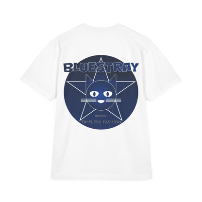 Bluestray Star Cat T-Shirt — Retro Graphic Tee