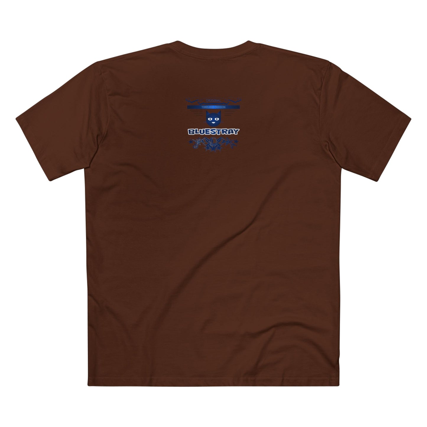 Bluestray Graphic Tee — Retro Cat Logo T-Shirt