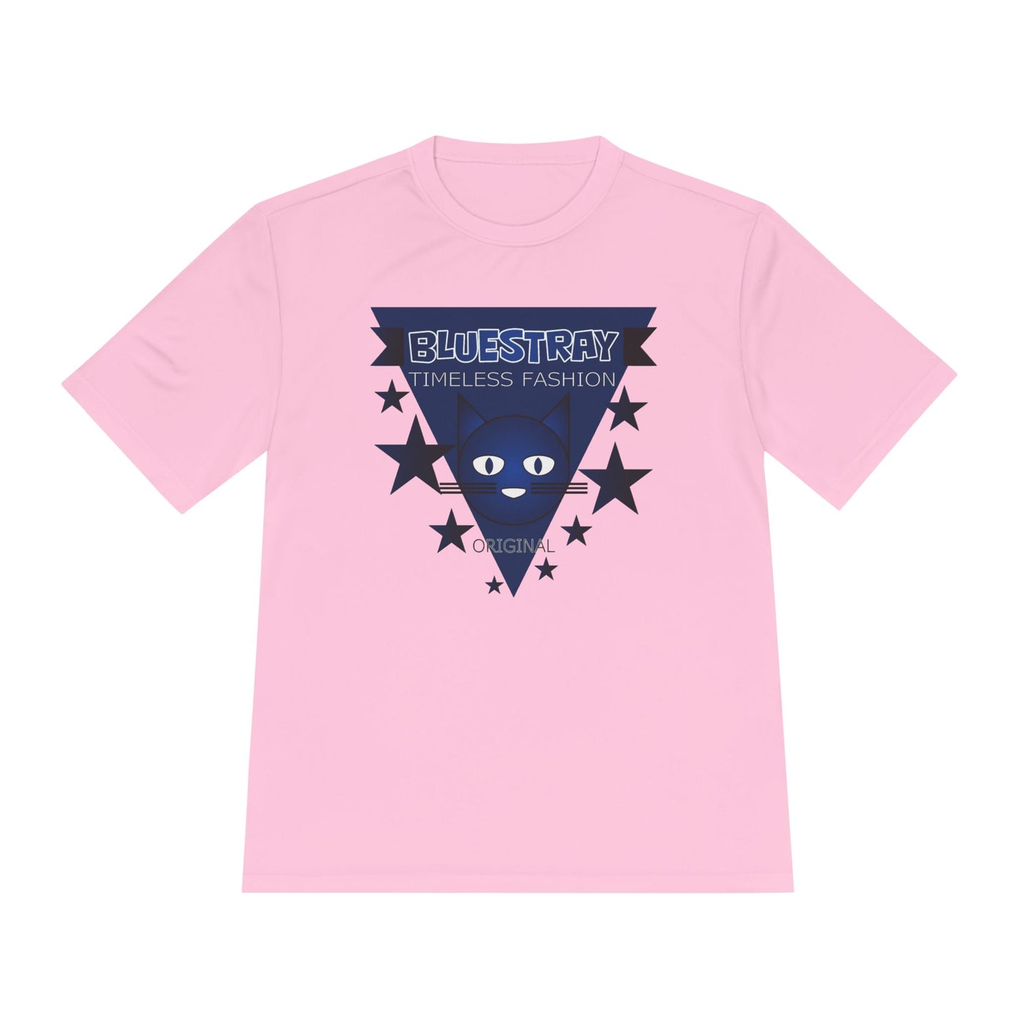 Bluestray Timeless Fashion Tee — Retro Triangle Star Graphic