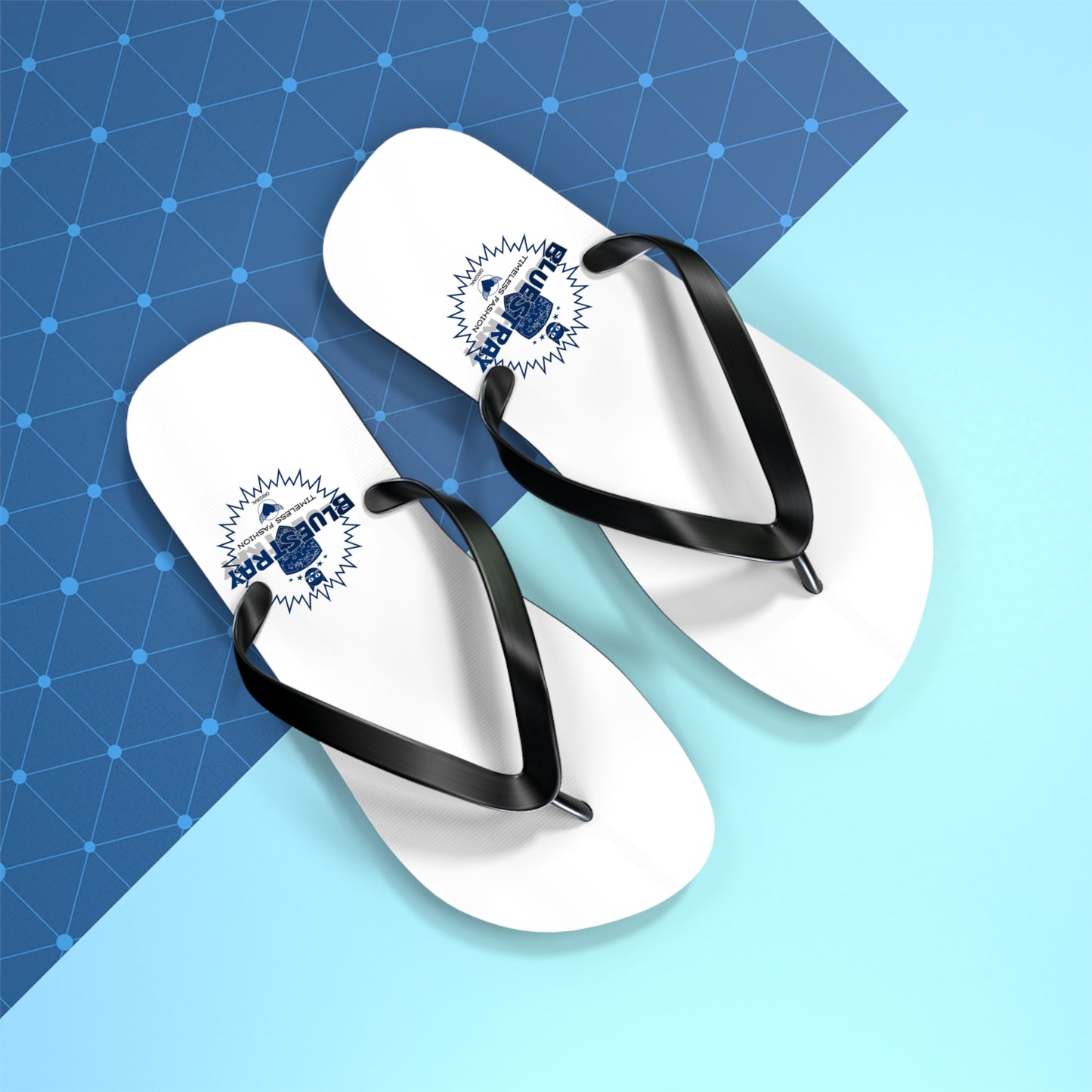 Patriotic Sunburst Flip Flops – Bluestray Beach Sandals