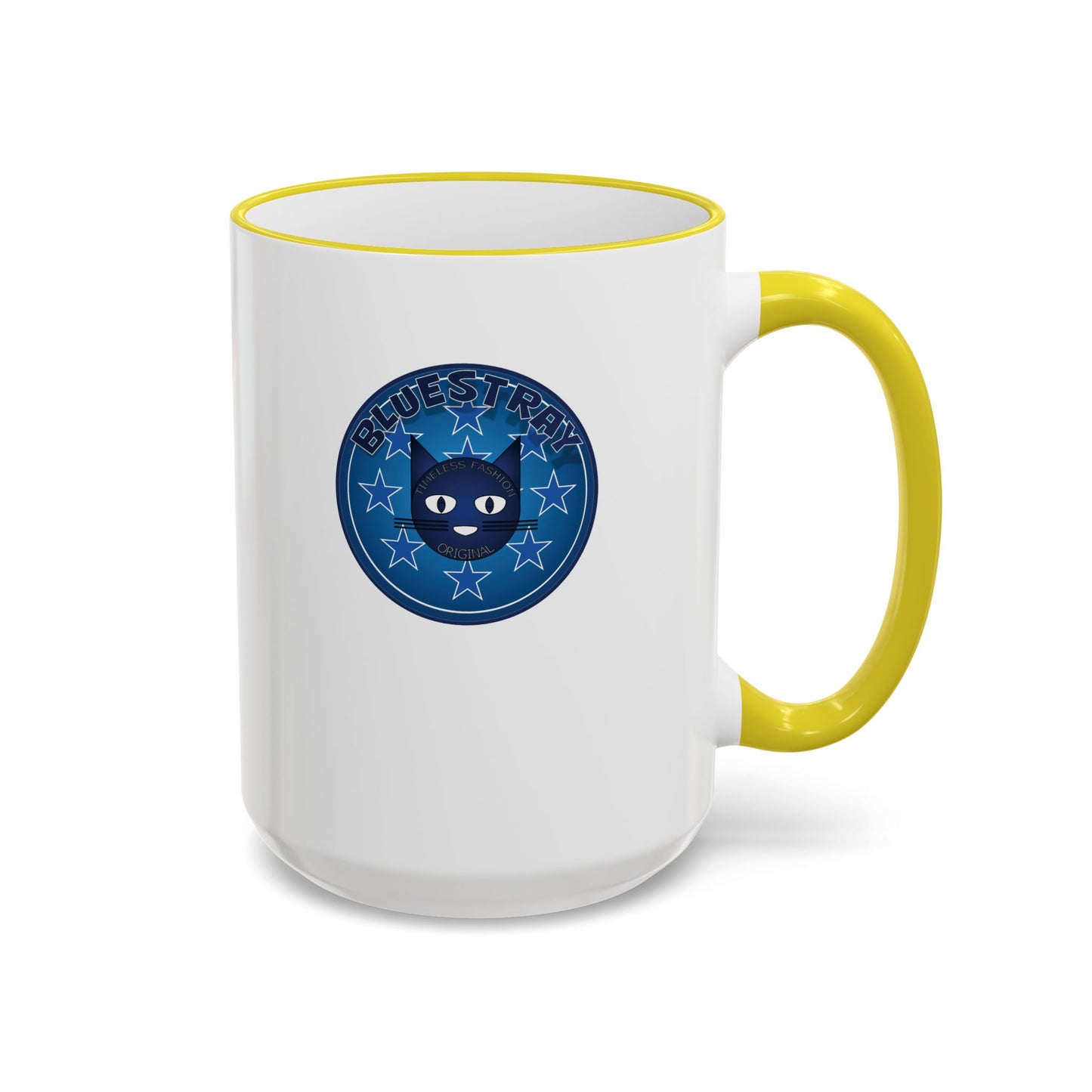 Bluestray Celtic Compass Accent Rim Mug — 11oz & 15oz Rustic Nautical Coffee Cup