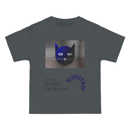 Bluestray Cat Graphic T-Shirt — 'BluesTown' Fashion Tee