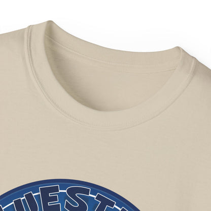 Bluestray Cat T‑Shirt — Blue Star Graphic Tee