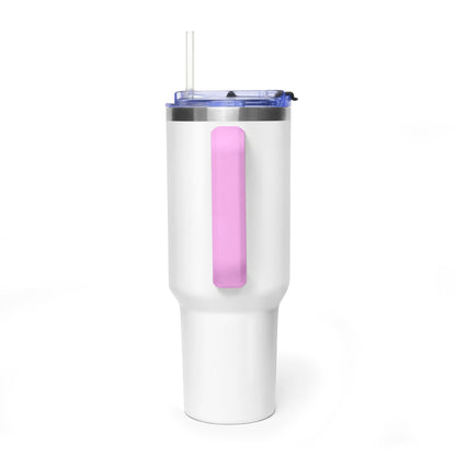 40oz Vacuum Tumbler — Bluestray Cat Logo Insulated Travel Mug