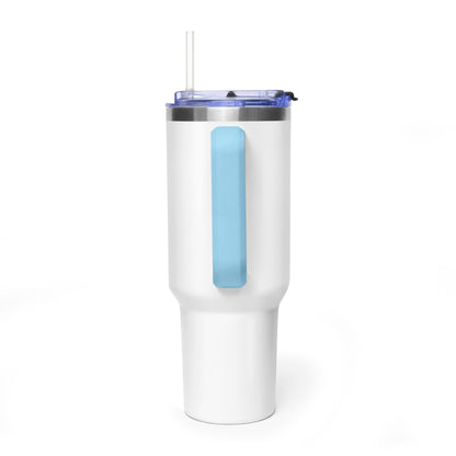 40oz Vacuum Tumbler — Bluestray Cat Logo Insulated Travel Mug