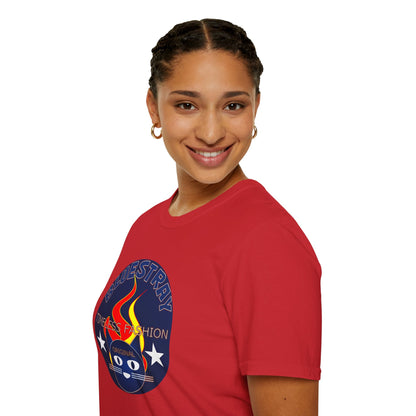 T-Shirt — Bluestary Timeless Fashion Graphic Tee (Flame Logo)