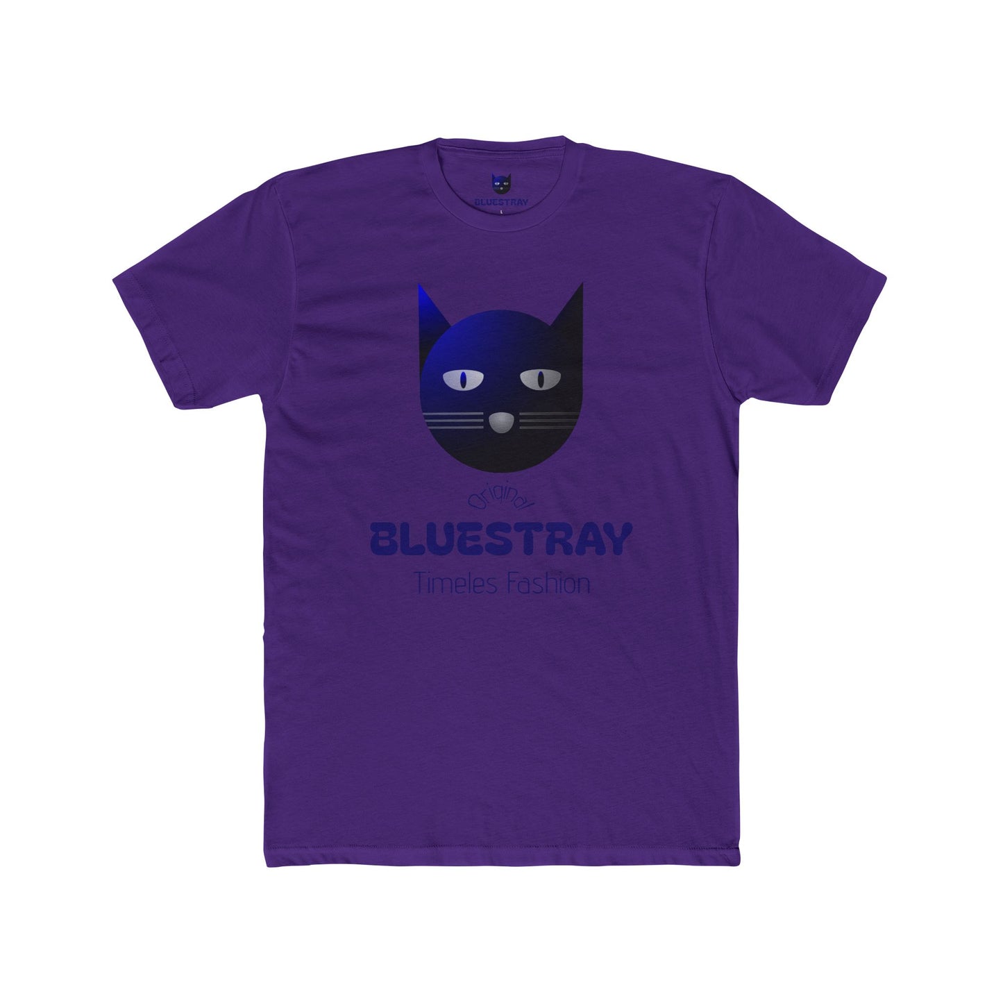 Bluestray Cat Graphic Tee — Timeless Fashion Cotton T‑Shirt