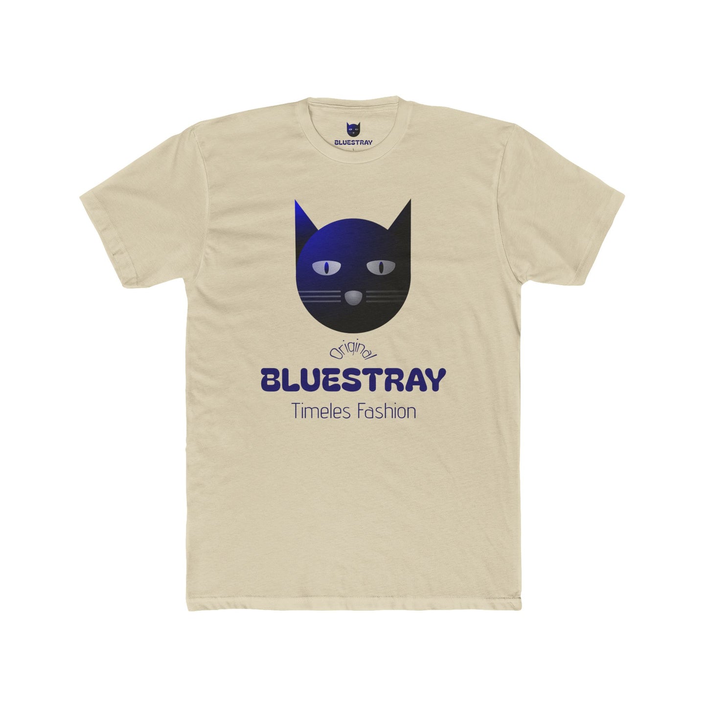 Bluestray Cat Graphic Tee — Timeless Fashion Cotton T‑Shirt